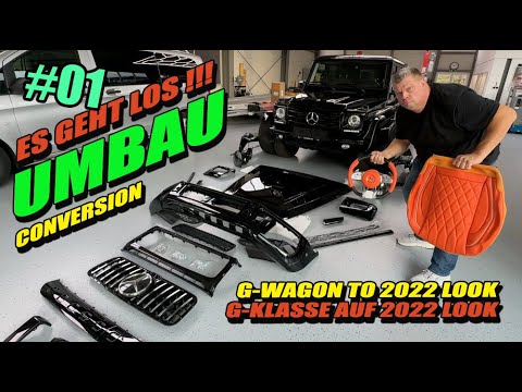 Ich baue die G-Klasse auf den 2022 Look um! Conversion G-Wagon form W463 to W463A - G-Class Bodykit