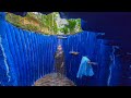 Girl Living Off The Grid Build Luxury Underground Off Grid Shower Room