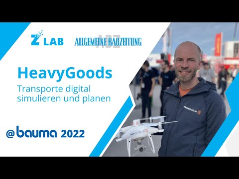 Baustelle Zukunft. HeavyGoods – Transporte digital simulieren und planen
