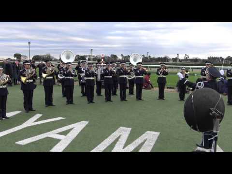 【4K】2015.12.27 第60回有馬記念GⅠファンファーレ 航空自衛隊生演奏