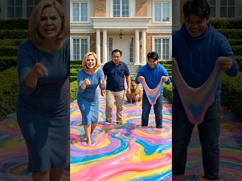 Capybara + Slime = Orang Tua Ikut Main, Rumi NGAMUK! 😂🐹 #kapybara #shortlucu