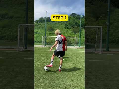 NEW  SKILL TUTORIAL ⚽️#footballshorts #footballskills #football #soccershorts #sepakbola #soccer