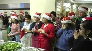 Amma's Kitchen Christmas dinner, 4 December 2010, Church of the Ascension, New York City