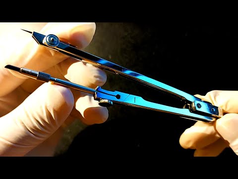 Opening ENGINEERING Drawing Tools From The 1950s