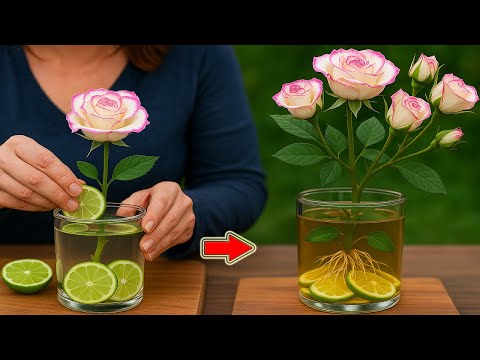 Any Rose Branch Will Root 100 Times Faster (Quick, Simple, Effective)!