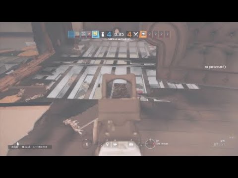 Rainbow six siege | 4-4 Matchpoint 1v5 ace clutch
