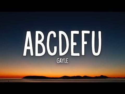 , title : 'GAYLE - abcdefu (Lyrics)'