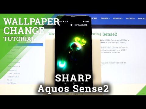 How to Install Magic Fluid Wallpaper on SHARP Aquos Sense2 – Desktop Update