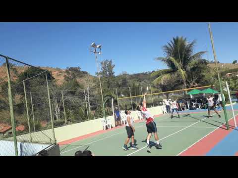 Final Classe A - 2º Set e TieBreak - 7º Torneio Regional de PETECA 2019