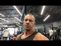 Live Back Training 1 Week Out with Courtney English and Charles Rucker Part 1