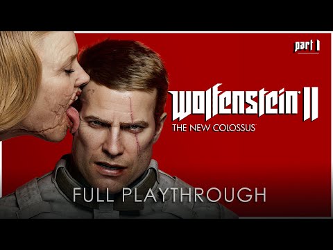 WOLFENSTEIN 2 THE NEW COLOSSUS Walkthrough Gameplay | 4K FULL GAME Part 1