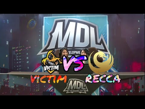 VICTIM ESPORTS VS RECCA ESPORTS | MDL season 1 MOBILE LEGEND Indonesia