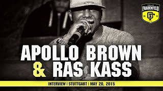 Interview: APOLLO BROWN x RAS KASS talk Music Business, Blasphemy &amp; Switzerland