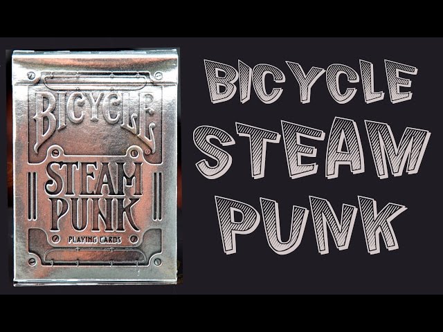 Vídeo relacionado con Juego de 54 cartas de estética steampunk - Bicycle