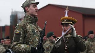 Karių priesaikos ceremonija 2025 Dragūnai