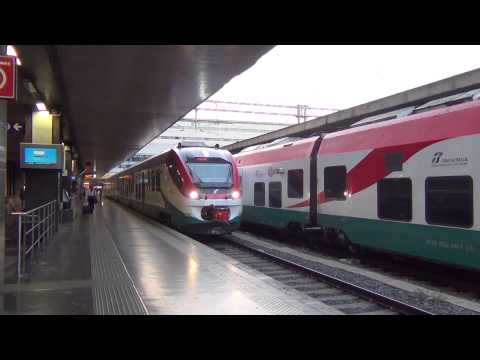NUOVO LEONARDO EXPRESS CON ETR 425.042 "JAZZ", IN PARTENZA DA ROMA TERMINI!