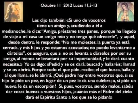 Evangelio 11 octubre 2012