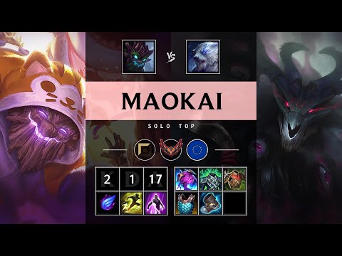 Maokai Top vs Volibear - EUW Grandmaster Patch 25.17
