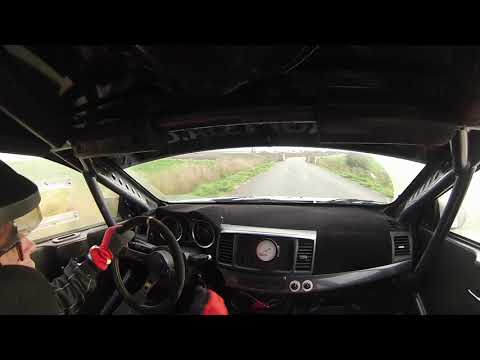 Rajdowe Kryterium Orlika 2020 onboard oes 4 Krzysztof Oracz Piotr Skrobisz Mitsubishi Lancer Evo X