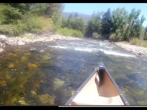 Canoeing The Blue River Below Silverthorne, CO