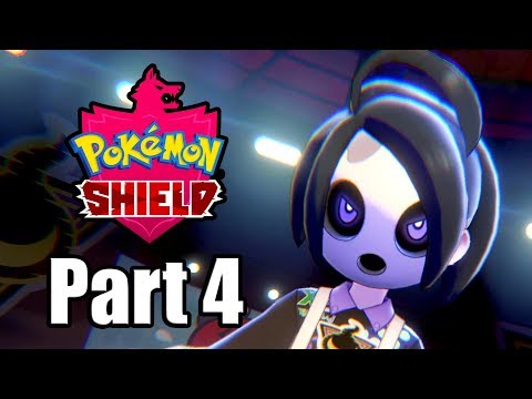 POKEMON SHIELD Gameplay Walkthrough Part 4 | Ghost Gym Time - No Commentary [Switch 1080p]