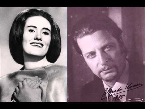Joan Sutherland & Alfredo Kraus in Don Giovanni - Wolfgang Amadeus Mozart ( Fuggi crudele )