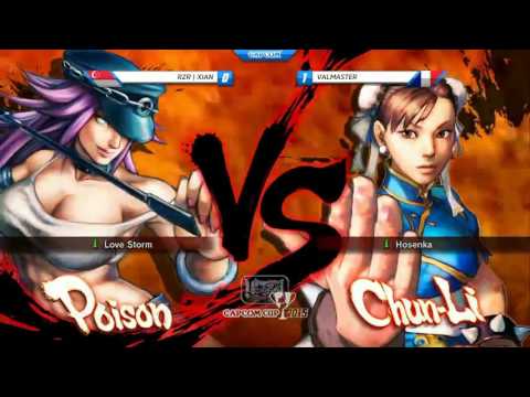 RZR Xian versus Valmaster Capcom Cup 2015