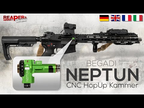 [Tech] Begadi NEPTUN HopUp Unit (adjustable) for AR15/M4/M16/NOVA/SMR16 - Airsoft/Softair (EN Subs)