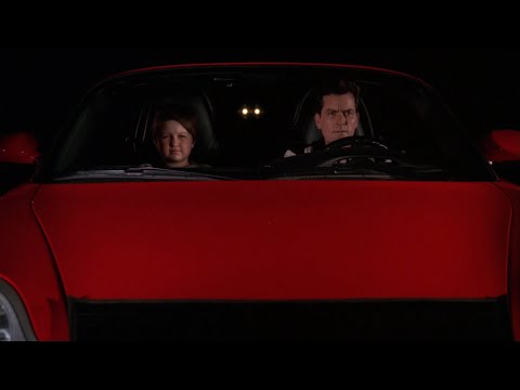 Charlie roba el Porsche de Alan DOS HOMBRES Y MEDl0 CAPITULOS COMPLETOS