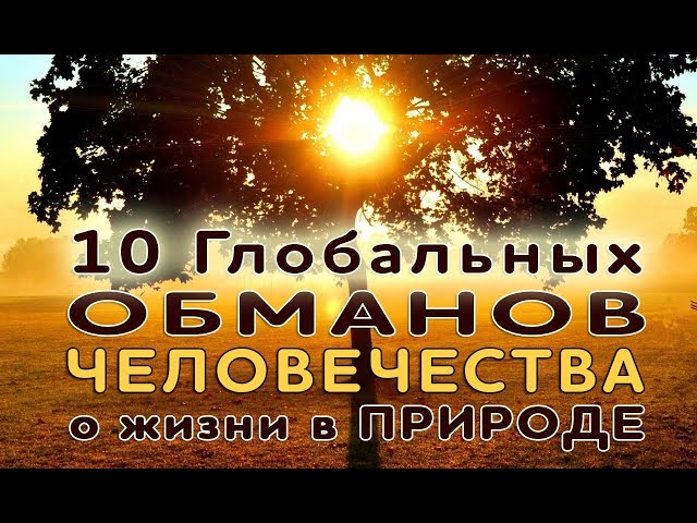 10 главных обманов человечества о жизни в природе 10 главных обманов человечества о жизни в природе