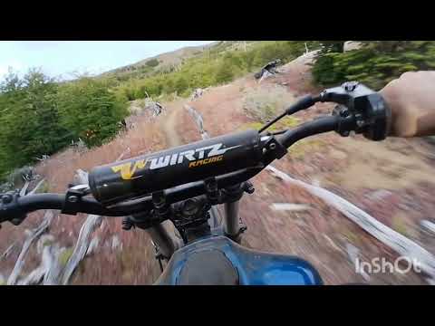 DOMINGO DE ENDURO,RIO TURBIO SANTA CRUZ ✊️🇦🇷yamaha dt 125cc 2T!!