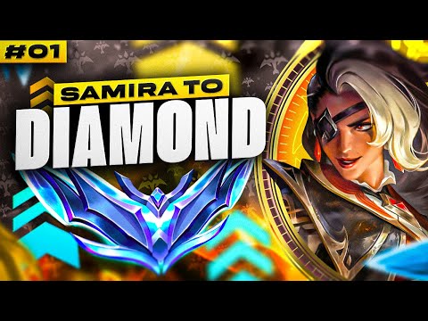 How to play Samira in low Elo - Samira Unranked to Diamond #1 | Samira ADC Gameplay Guide