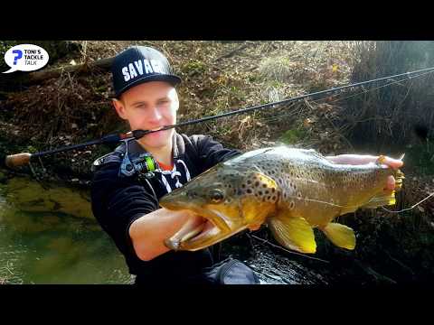 Successful spin fishing for brown trout | Toni's Tackle Talk | hechtundbarsch.de