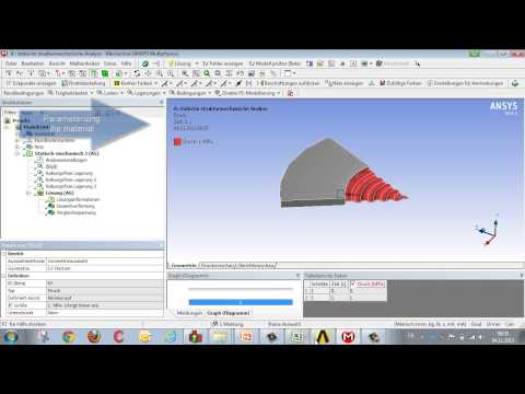 CADFEM Tutorial No.12 – Parameters and Calculation of Variations in ANSYS® Workbench™