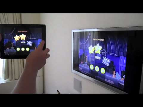 Real Racing 2 HD Wi Fi video mirroring