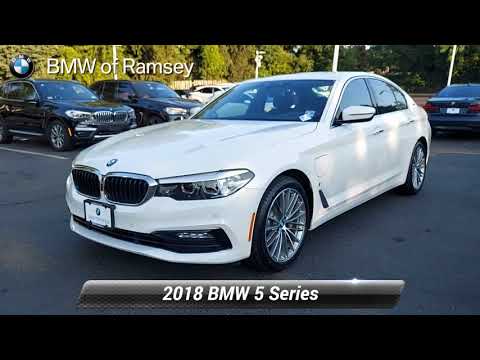 Certified 2018 BMW 5 Series 530e xDrive iPerformance Plug-In Hy, Ramsey, NJ B21515SV