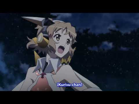 Hibiki peleando Symphogear G