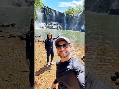 Conhecemos a Cachoeira de Sucupira / Uberlândia -MG e ficamos encantados com esse lugar! 🏍️💦