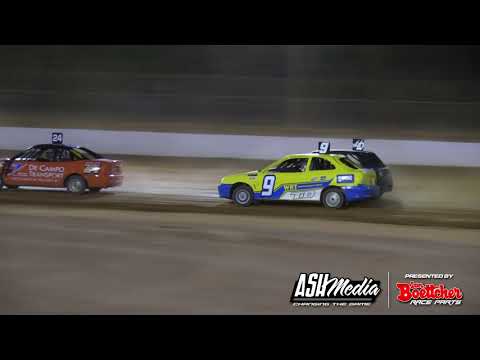 Heat Race of the Night | Junior Sedans: Heat 8 - 2019/20 National Title - Collie Speedway