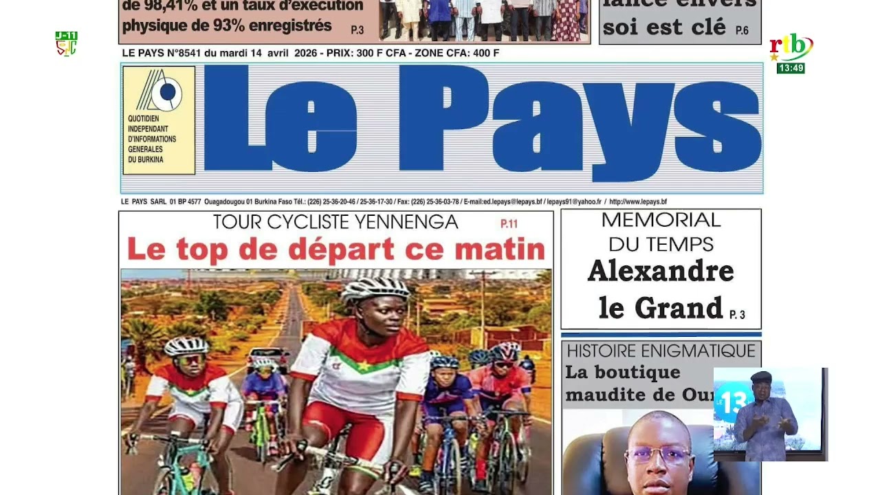 Revue de presse du 14 avril 2026