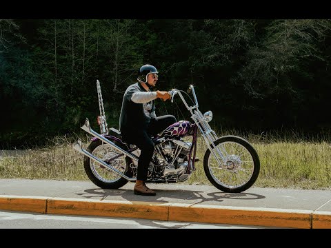 Purple Rain - 1966 HD ShovelHead //  Going Coastal With Nathan Sykes