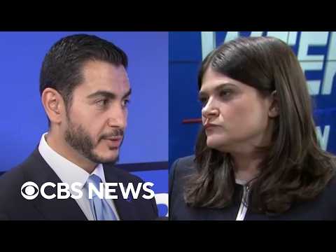 Highlights from fiery El-Sayed-Stevens Michigan Senate debate