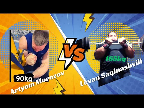 Levan Saginashvili vs Artyom Morozov||New Training Comparison 2023...