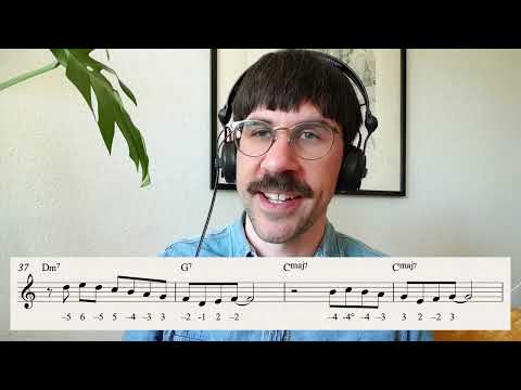 Excerpt from a harmonica video lesson - "Improvising over II-V-I chord progressions"