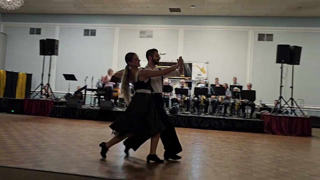 Professional Show by Alina & Davy at Fall Fling with the Hilton Head Big Band