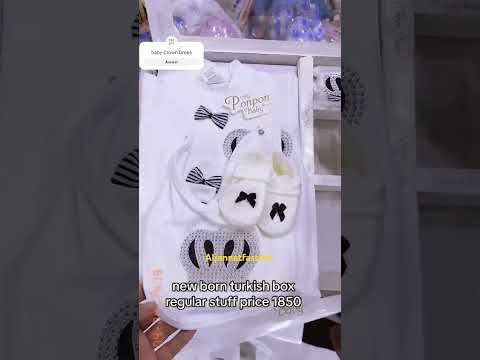 newborn baby Turkish Crown Dress #lahorepakistan #formalclothes #fashion #viral #newbornbaby