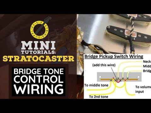 Strat Wiring Mods: Bridge Tone Control Wiring