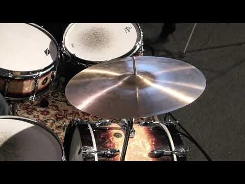 Steve Maxwell Vintage Drums - Sabian 18" AAX Crash/Ride Cymbal - 1285g Steve's Cymbal Vault