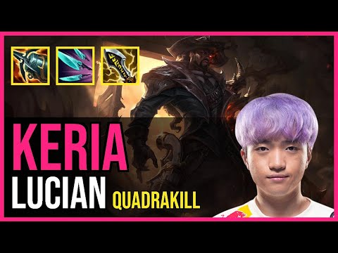 Keria - LUCIAN vs. VIKTOR Mid | KR Grandmaster