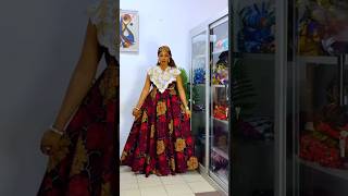 Elegant Ankara party dress style #zamakalefashion #latestafricaprint #africanclothing